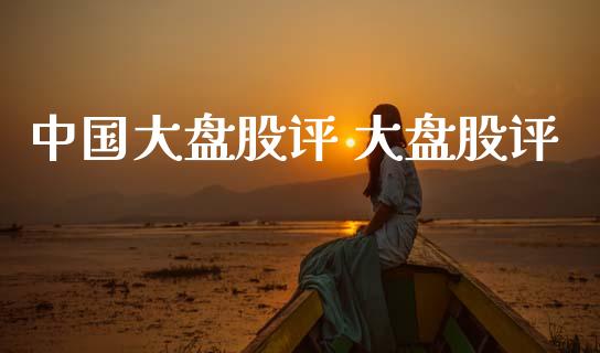 中国大盘股评 大盘股评