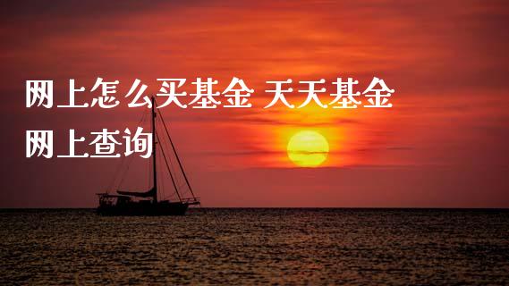 网上怎么买基金 天天基金网上查询