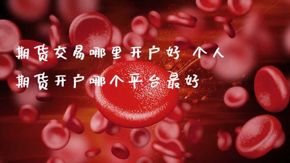 期货交易哪里开户好 个人期货开户哪个平台最好
