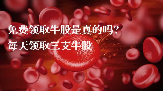 免费领取牛股是真的吗? 每天领取三支牛股