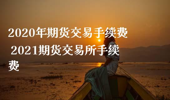 2020年期货交易手续费 2021期货交易所手续费