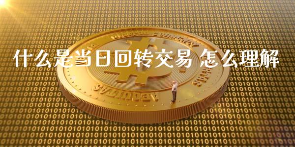 什么是当日回转交易 怎么理解