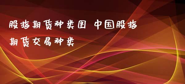 股指期货种类图 中国股指期货交易种类