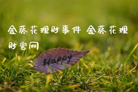 金葵花理财事件 金葵花理财