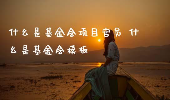 什么是基金会项目官员 什么是基金会模板