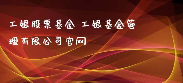 工银股票基金 工银基金管理有限公司