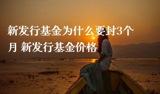 新发行基金为什么要封3个月 新发行基金价格