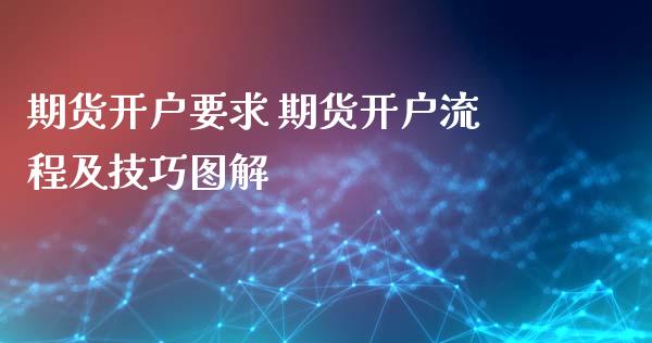 期货开户要求 期货开户流程及技巧图解