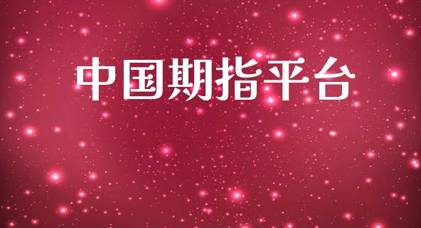 中国期指平台