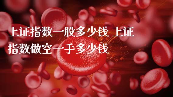 上证指数一股多少钱 上证指数做空一手多少钱
