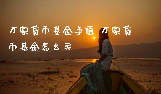 万家货币基金净值 万家货币基金怎么买