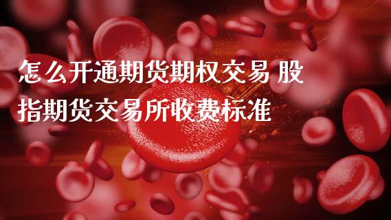 怎么开通期货期权交易 股指期货交易所收费标准