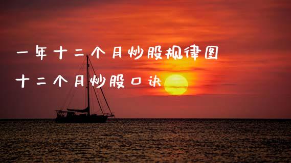 一年十二个月炒股规律图 十二个月炒股口诀
