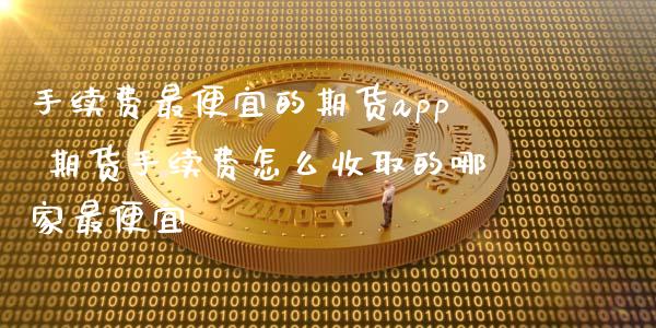 手续费最便宜的期货app 期货手续费怎么收取的哪家最便宜
