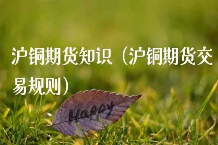 期货沪铜最低能买多少(沪铜期货最新专家预测)_期货行情_第1张_宇龙理财网 期货沪铜最低能买多少(沪铜期货最新专家预测)_https://www.dglong8.com_期货行情_第1张
