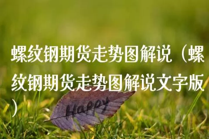 期货螺纹高位回落怎么看(期货螺纹最新走势分析)