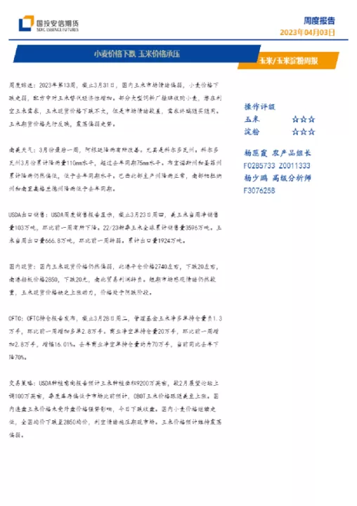 期货玉米淀粉为什么跌(期货玉米淀粉受什么影响)