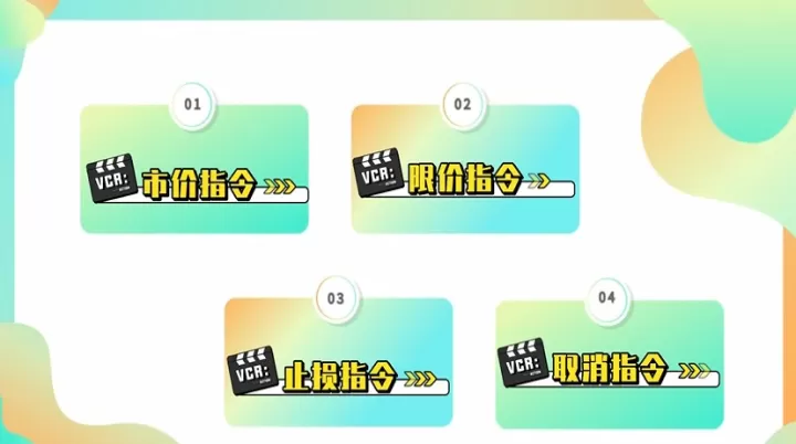期货交易指令不同(期货市场的交易指令)