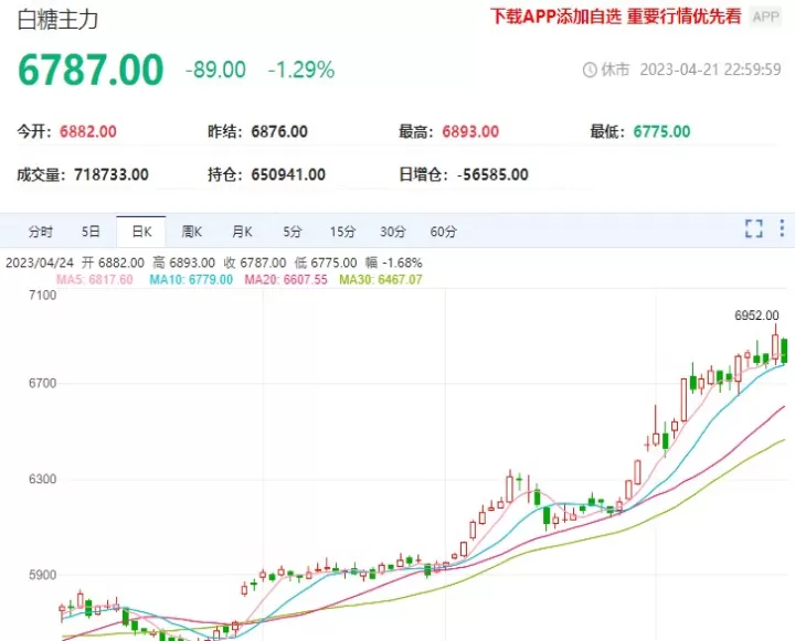 期货白糖的库存在哪里看(白糖期货最新消息)