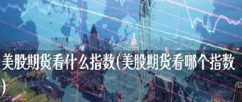 在哪里能看美股期货指数(在哪里能看美股期货指数数据)