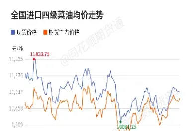 菜油期货实实际价格(菜油期货价格分析)
