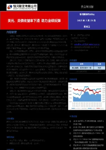 23日金银期货反弹(23日金银期货反弹多少)