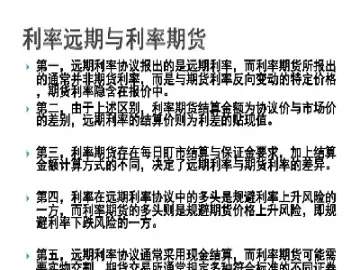 利率期货价格和利率反向变动(利率期货价格和利率反向变动的关系)