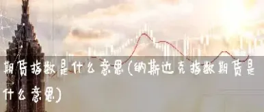 期货橡胶指数是什么意思(期货橡胶指数是什么意思)