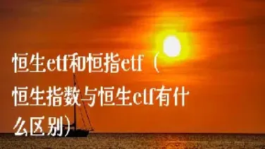恒指与小恒指有什么区别(恒指是什么意思)