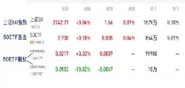上证50etf期权的标的物(上证50股指期权交割日)_https://www.dglong8.com_期货交易所_第1张