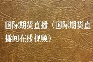 和讯网有期货直播吗(和讯网有期货直播吗是真的吗)
