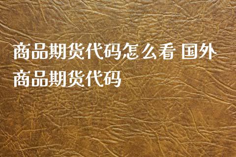 商品期货代码怎么看 国外商品期货代码_理财百科_第1张_宇龙理财网 商品期货代码怎么看 国外商品期货代码_https://www.dglong8.com_理财百科_第1张