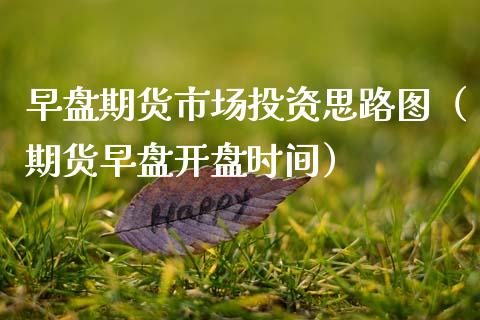 早盘期货市场投资思路图（期货早盘开盘时间）