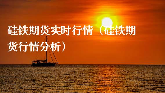 硅铁期货实时行情（硅铁期货行情分析）