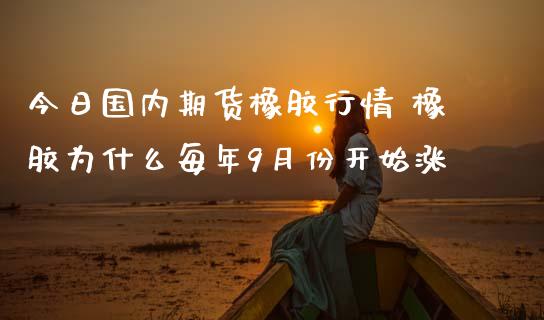 今日国内期货橡胶行情 橡胶为什么每年9月份开始涨