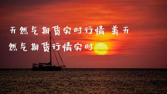 天然气期货实时行情 美天然气期货行情实时