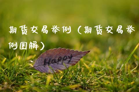 期货交易举例（期货交易举例图解）