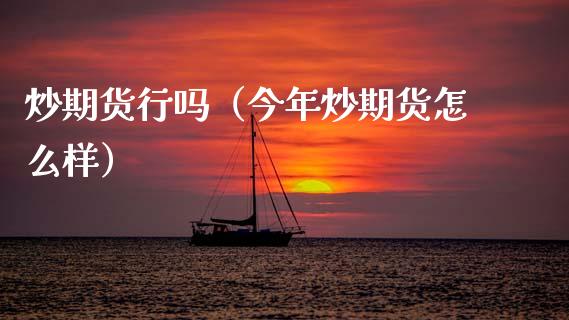 炒期货行吗（今年炒期货怎么样）