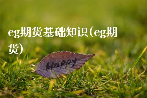 eg期货基础知识(eg期货)