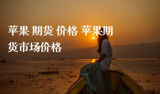 苹果 期货 价格 苹果期货市场价格