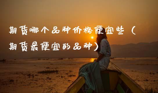 期货哪个品种价格便宜些（期货最便宜的品种）