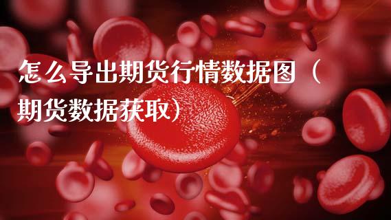 怎么导出期货行情数据图（期货数据获取）