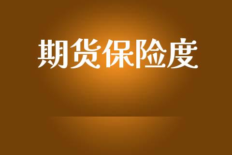 期货保险度