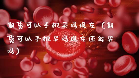 期货可以手机买吗现在（期货可以手机买吗现在还能买吗）