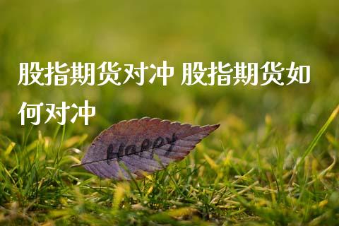 股指期货对冲 股指期货如何对冲