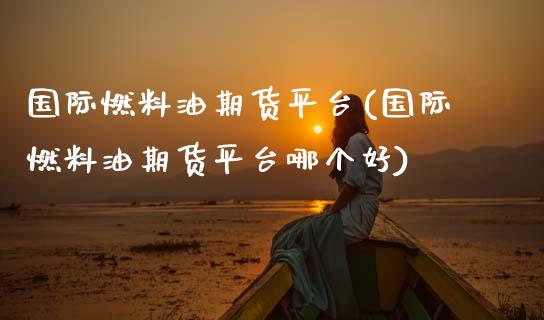 国际燃料油期货平台(国际燃料油期货平台哪个好)