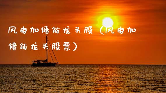 风电加储能龙头股（风电加储能龙头股票）
