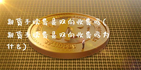 期货手续费是双向收费吗(期货手续费是双向收费吗为什么)