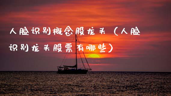 人脸识别概念股龙头（人脸识别龙头股票有哪些）