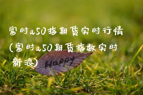 富时a50指期货实时行情(富时a50期货指数实时 新浪)_https://www.dglong8.com_期货理财_第1张